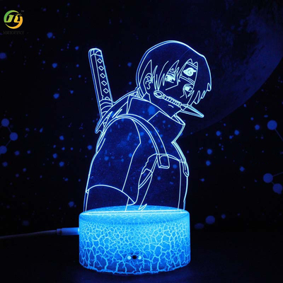 3D Colorful Led Small Night Light Remote Control For Bedroom Home Decoration