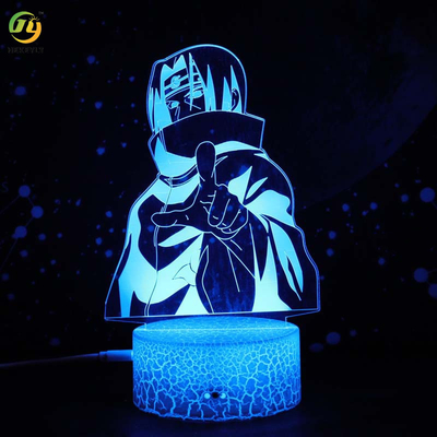 3D Colorful Led Small Night Light Remote Control For Bedroom Home Decoration