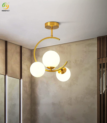 11.81inch Modern Line Glass Pendant Light G9 Simple Lighting For Bedroom Kitchen