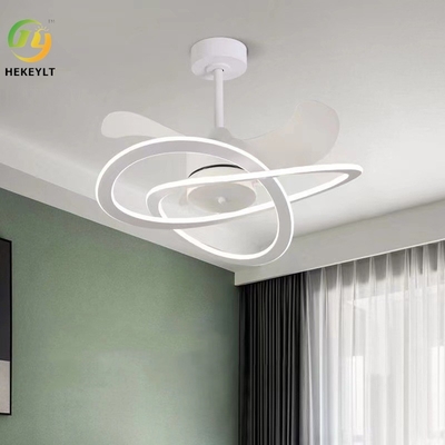 Modern Simple Adjustable Silent Fan Lights Dining Room Living Room Ceiling Fan Lights