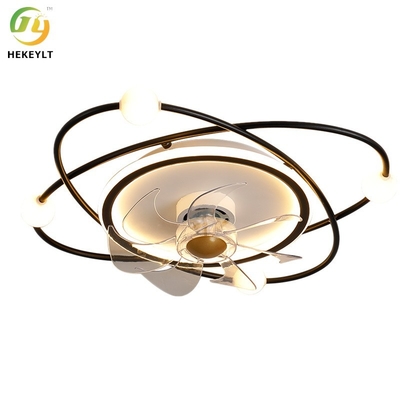 Modern Simple Invisible Silent Fan Lights Dining Room Living Room Ceiling Fan Lights