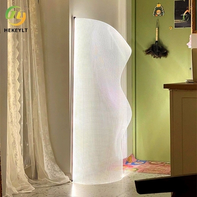 Postmodern Simple Special-Shaped Newspaper Floor Lamp Acrylic Floor Lamp For Bedroom Bedside Hotel Study