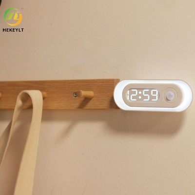 Time Display Smart Nightlight Bedroom Charging Home Wardrobe Aisle Feeding Sleep Light