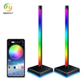 RGB Music Atmosphere Light Multi-Rhythm Mode Computer Tabletop Game Headset Stand Can Be Controlled By APP