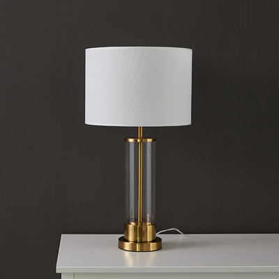 Modern Simple Creative Led Glass Lamp Living Room Study Bedroom Bedside Reading Decorative Lamp