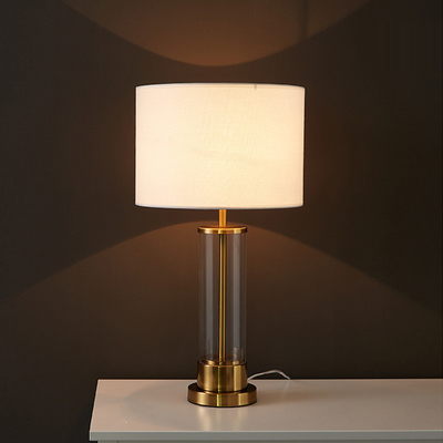 Modern Simple Creative Led Glass Lamp Living Room Study Bedroom Bedside Reading Decorative Lamp