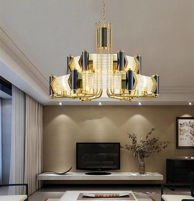 Nordic Glass LED Modern Light Luxury Personalized Creative Art Restaurant Hotel Pendant Light