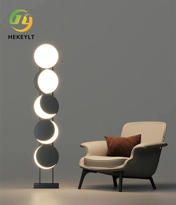 Nordic Art Spherical Decorative Floor Lamp Simple Creative For Showroom Bedroom