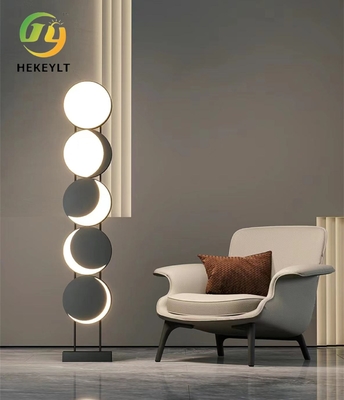 Nordic Art Spherical Decorative Floor Lamp Simple Creative For Showroom Bedroom