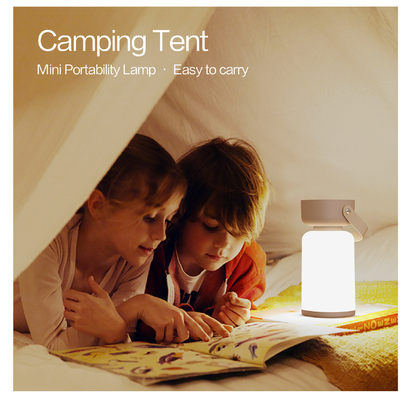 Simple Outdoor Wireless Portable LED Touch Ambient Lamp Camping Home Night Light