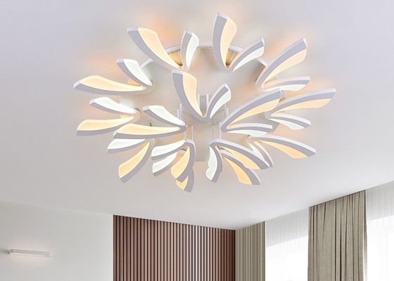 LED Chips 128W 1150*150mm Dimming Acrylic Ceiling Light For Living Room
