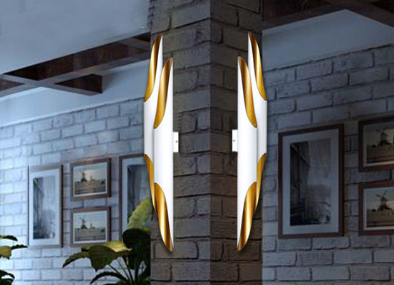 60*600mm / 80*800mm E27 Bamboo Sconce Inclined Modern Wall Light