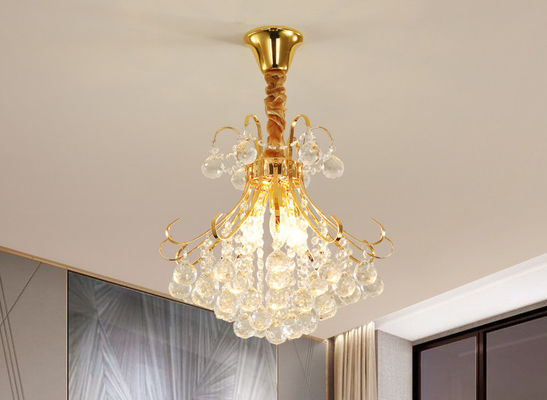30*35cm / 40*45cm / 55*58cm Simple E14 Ceiling Candle Chandelier For Hotel