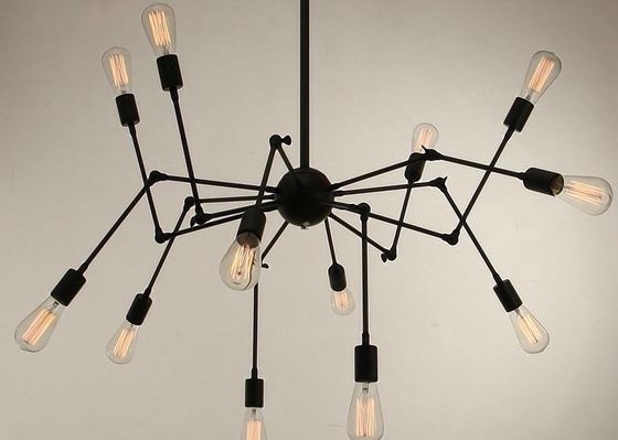 Mordern Nordic Retro Vintage Loft Antique Adjustable DIY E27 Art Spider modern pendant light