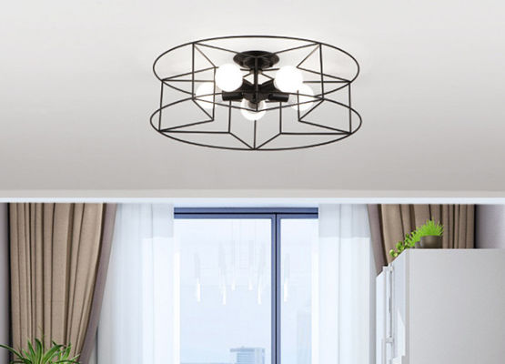 Iron Indoor Modern Pendant Light Ceiling Chandelier Lighting Lamp Home Decor Light