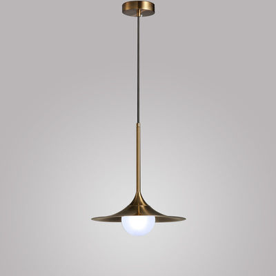 minimalist chandelier copper mordern pendant light lamp holder is E27