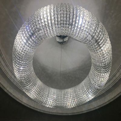 OEM Clear Crystal Modern Pendant Light Indoor Decoration