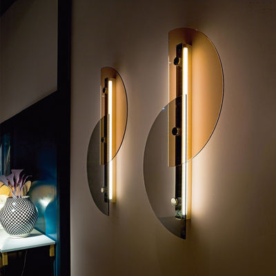 Nordic H-500mm Stalinite Modern Wall Lamp For Bedroom