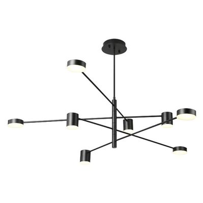 Nordic Copper Droplight Six Heads Modern Pendant Light