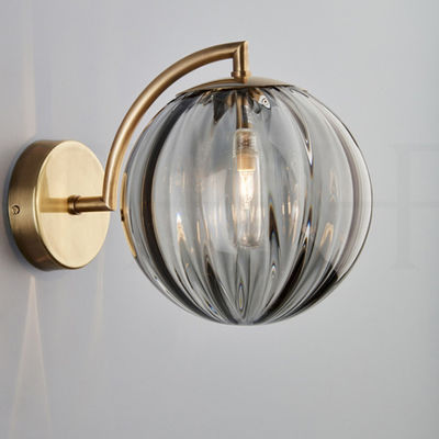 Nordic Glass Metal Bedside Modern Wall Light g9 led wall Lamps