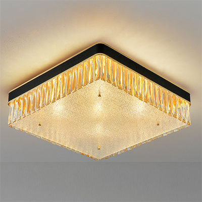 Residential E14 Golden Rectangle LED Ceiling Light Noiseless.