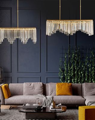 Nordic Copper K9 Modern Pendant Light Decorative Hanging Lamp