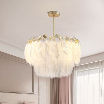 Hardware Wrought Iron Ostrich Pendant Lights Modern Nordic Luxury