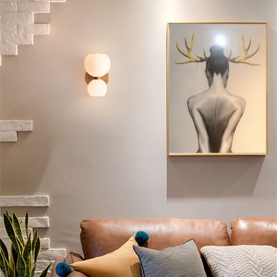 E14 Nordic Glass Art Bedroom Modern Wall Light 140*280mm