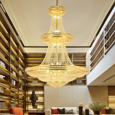 Decorative Restaurant Golden Postmodern Chandelier Dia 1000mm