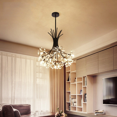 Modern Crystal Pendant Light Living Room Decoration
