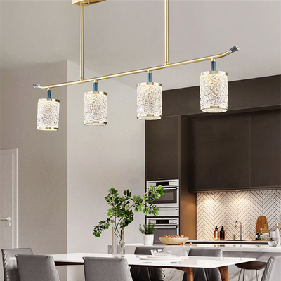 Artistic Nordic Design Crystal Hanging Pendant Lights Indoor Modern Style