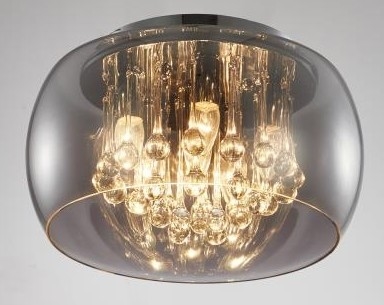Indoor Living Room Modern Crystal Pendant Light Luxury Bright