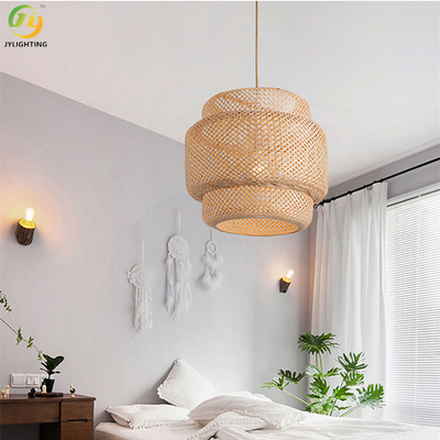 Nordic Bamboo Modern Pendant Light Home Indoor Decorative 85V