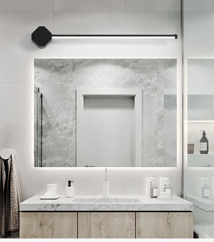 LED Modern Nordic Acrylic Hotel Bathroom Vanity Lighting Waterproof Anti Fogging