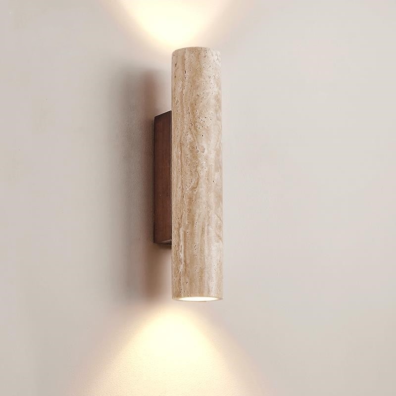 Modern Simple Luminous Marble Wall Lamp Home Staircase Hotel Villa Bedroom Lamp