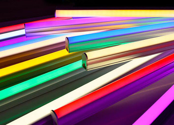 Indoor Modern Length 0.3m / 0.6m / 0.9m T5 LED Colour Tube Light