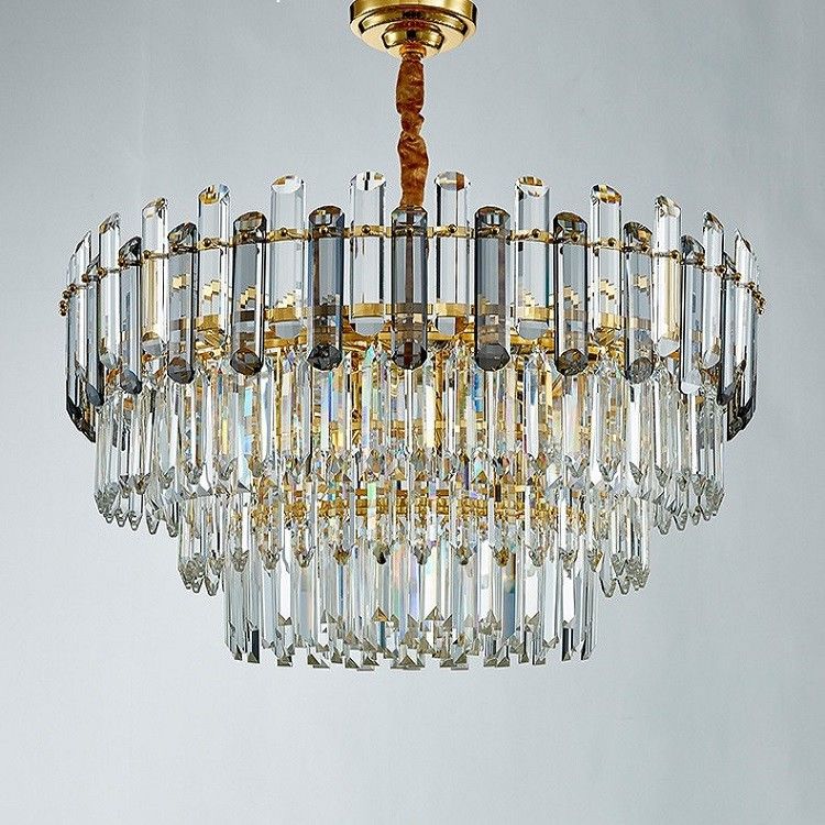 Crystal Clear Luxury Modern Pendant Light Decoration Vintage