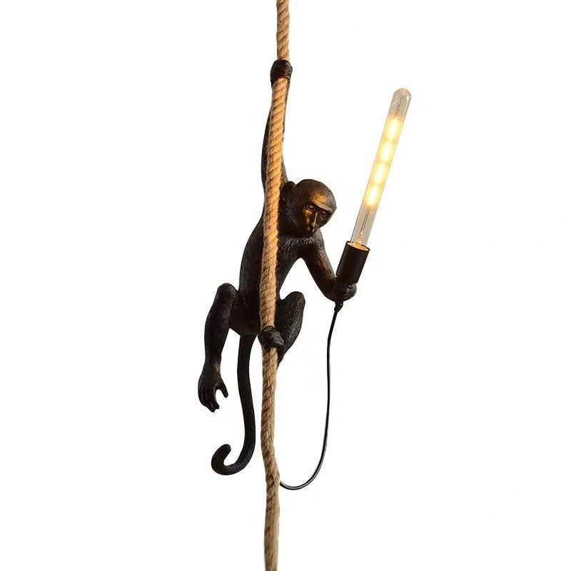Energy Saving Resin Monkey Pendant Light For Clothing Store